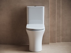 Ceramicanova Унитаз напольный с бачком Fortuna Rimless CN9001 белый – фотография-4