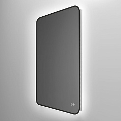 Vincea Зеркало 60x80 VLM-3VC600B-2 с ореольной подсветкой и антизапотеванием черное – фотография-3