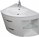 De Aqua Мебель для ванной Трио Люкс 90 L, зеркало Экстра EXT 90 FP – фотография-12