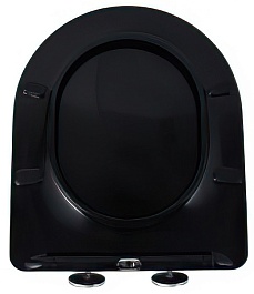 Esbano Сиденье для унитаза Azalea/Clavel черное – фотография-2