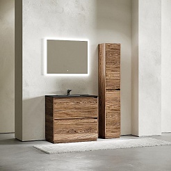 Sancos Тумба с раковиной Libra Floor 90 дуб чарльстон раковина Element 91 CN7002MB – фотография-5