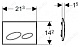 Geberit Кнопка смыва Kappa 20 115.228.21.1 хром – картинка-6