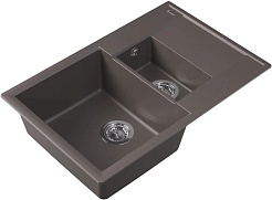 Florentina Мойка кухонная Консул 760 К серый шелк – фотография-2