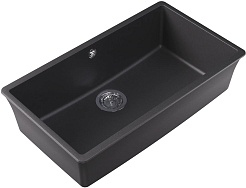 Florentina Мойка кухонная Вега 700 черная – фотография-2