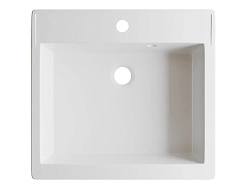 Mixline Тумба с раковиной Этьен 58 белая правая – фотография-4