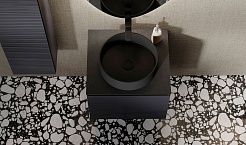 Jorno Тумба с раковиной Stone 60 антрацит – фотография-7