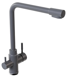 Mixline Смеситель для кухни 35k ML-GS13 (342) графит – фотография-1