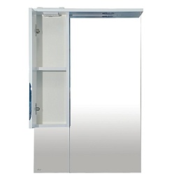 Misty Зеркало-шкаф Престиж 60 L белый – фотография-2