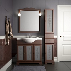 Opadiris Мебель для ванной "Кама 85" орех – фотография-4