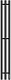 Point Полотенцесушитель электрический Деметра П3 120x1200 PN12822B черный – фотография-7