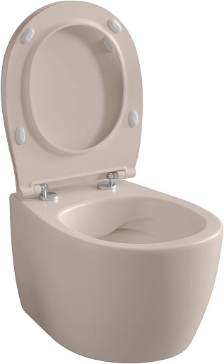 Allen Brau Чаша подвесного унитаза Fantasy 4.11004.IV айвори – фотография-16