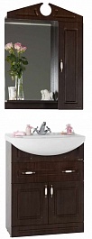 Водолей Мебель для ванной Капри 65 R венге – фотография-1