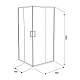 Excellent Душевой уголок 201 90x90 квадратный – картинка-6