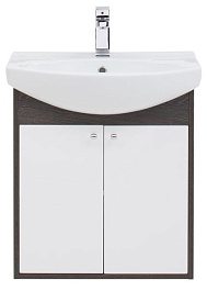 Aquanet Тумба под раковину Грейс 60 дверцы, дуб кантенбери – фотография-1