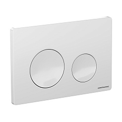 Ceramicanova Кнопка смыва Balance Circle CN12-001W белый глянцевый – фотография-2