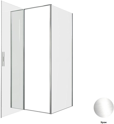 Allen Brau Душевой уголок Priority 100x90 3.31028.00/3.31043.00 хром – фотография-4