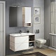 Comforty Мебель для ванной Гамбург 90 подвесная дуб сонома – фотография-15