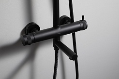 Allen Brau Душевая стойка Priority 5.31A10-31 черный матовый – фотография-3