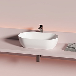 Ceramicanova Мебельная раковина Twist 50 CN12001 белая – фотография-5