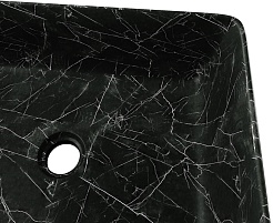 Teymi Раковина накладная Helmi 50 T50261 черный мрамор – фотография-4