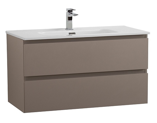 BelBagno Тумба под раковину Kraft 100 подвесная Бежевый матовый – фото-1
