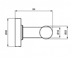 Ideal Standard Крючок IOM двойной – фотография-2