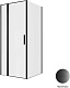 Allen Brau Душевой уголок Priority 90x90 3.31027.BBA/3.31045.BBA чёрный браш – картинка-12