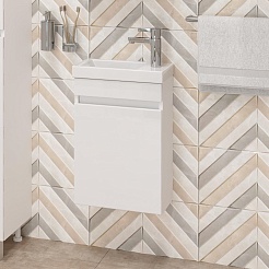 Onika Тумба под раковину Милтон 40 R подвесная белая – фотография-2