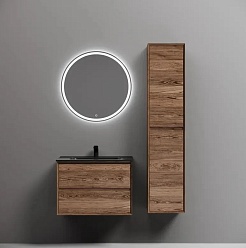 Sancos Тумба с раковиной Marmi 1.0 70 дуб чарльстон раковина CN7007MB – фотография-4