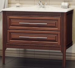 Opadiris Тумба под раковину Корлеоне 80 орех – фотография-1