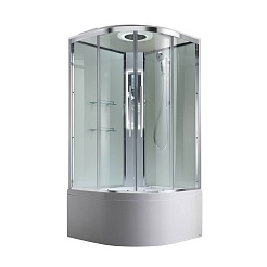 Avacan Душевая кабина 80/80 EM5080LEDT прозрачная – фотография-9