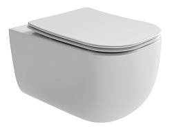 Ceramicanova Подвесной унитаз Noel Rimless CN3013 белый – фотография-1