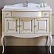 Opadiris Мебель для ванной Лаура 100 белая с бежевой патиной – фотография-25