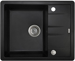 Iddis Мойка гранитная Vane G V06B621i87 черная – фотография-1