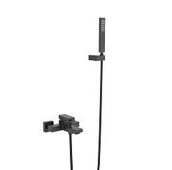 Aquatek Душевая система Либра AQ1649MB матовый черный – фотография-2