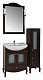 ASB-Woodline Зеркало для ванной Флоренция 65 бук тироль, массив ясеня – фотография-10