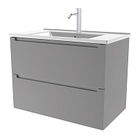 Зов Тумба под раковину Дион 80 подвесная платиновая