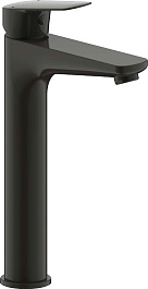 Bravat Смеситель для раковины Rhein F1429564BW-A-ENG матовый черный – фотография-1