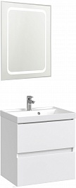 Водолей Мебель для ванной Best 60 подвесная белая – фотография-1
