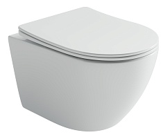 Ceramicanova Подвесной унитаз Uno Торнадо CN11001T белый