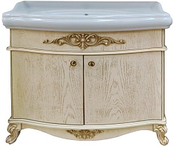 Misty Тумба для умывальника Верона 100 – фотография-1