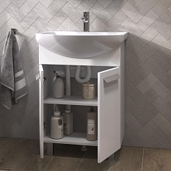 Vigo Тумба под раковину Hoska 60 (Балтика) белая – фотография-3