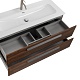 Cezares Тумба с раковиной Eco Cer-N 120 орех шоколад софт CZR-8073-120 ручки серые – фотография-20