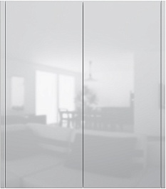 Am.Pm Навесной шкаф Func 60x70 белый глянцевый – фотография-1