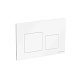 Ceramicanova Кнопка смыва Balance Square CN12-002W белый глянец – фотография-5