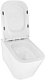 Azario Унитаз подвесной Esconda AZ-2805E безободковый белый – фотография-24