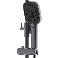 Azario Душевая стойка Lursy AZ-K2349GR серый графит – фотография-3