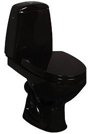Oscar Унитаз-Компакт "Черный" микролифт – фотография-1