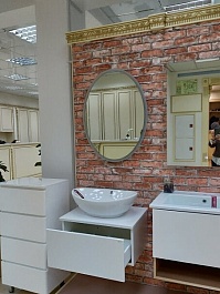 Misty Тумба с раковиной Ива 60 белая – фотография-8