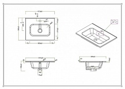 BelBagno Мебель для ванной ETNA 39 500 Rovere Nature, BTN – фотография-4